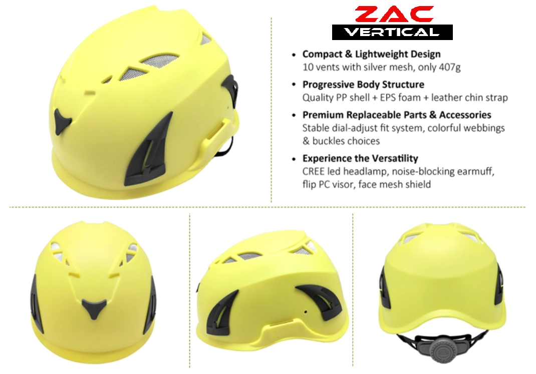 ZAC Vertical Casco - Con Visera